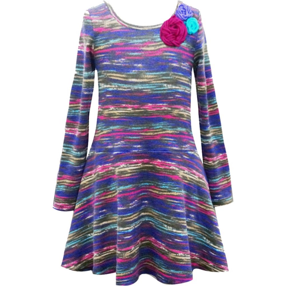 Truly Me Long Sleeve Knit Dress